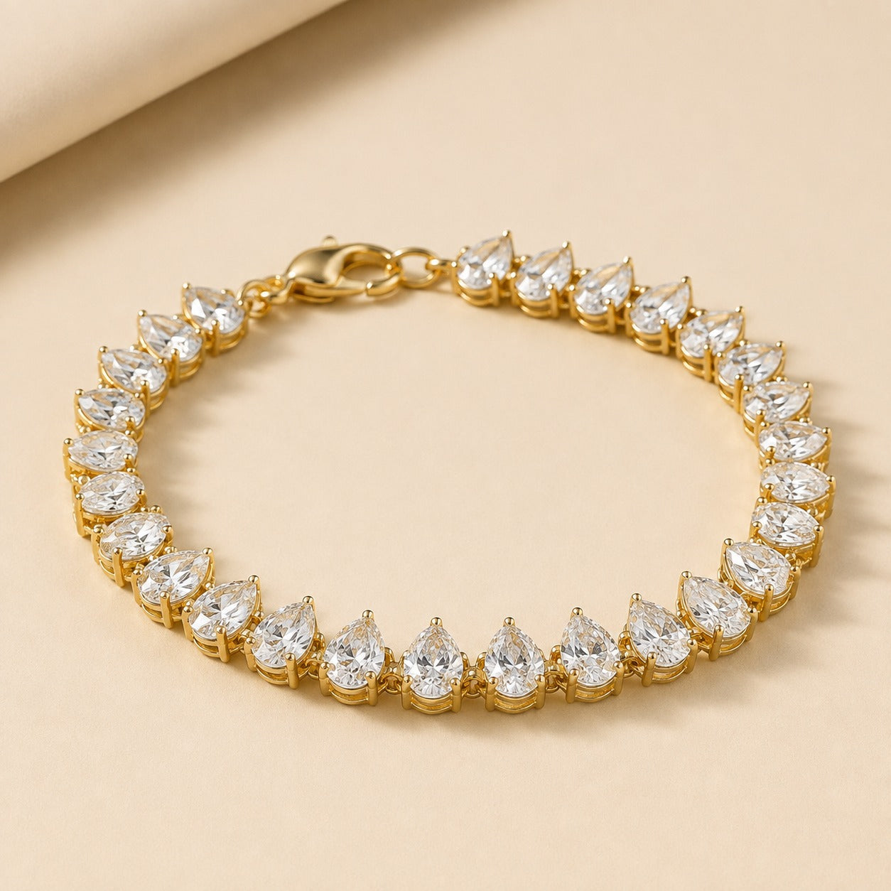 Amara Diamond Drop Bracelet