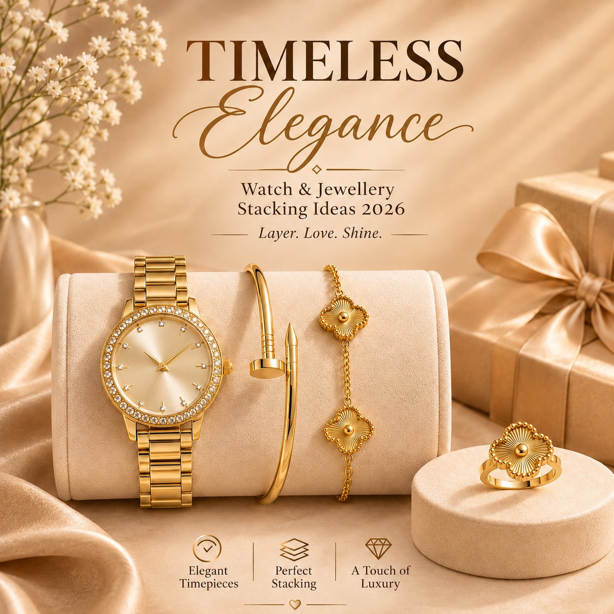 Timeless by Design. Stacked with Love
