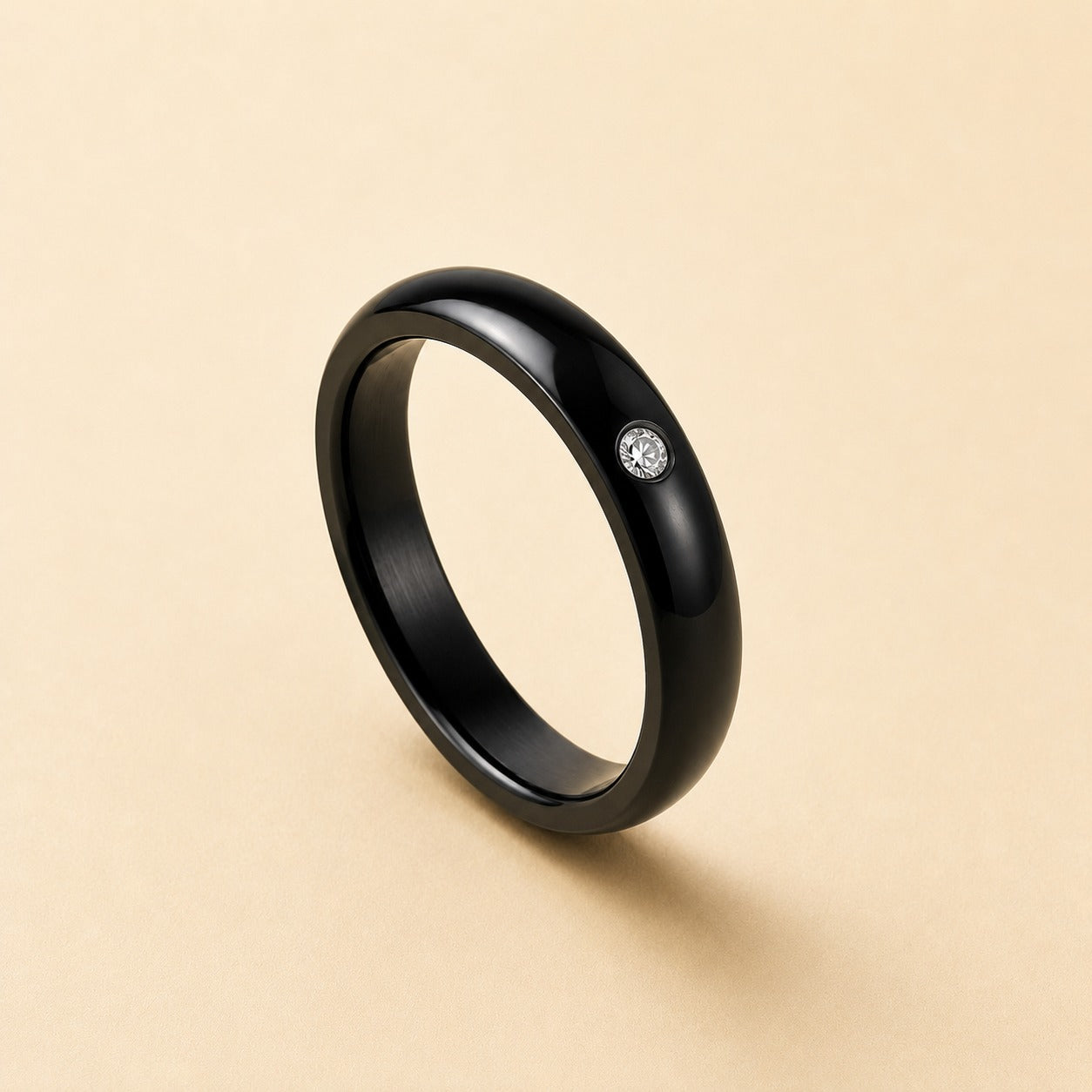 Men - Black Onyx Crystal Ring