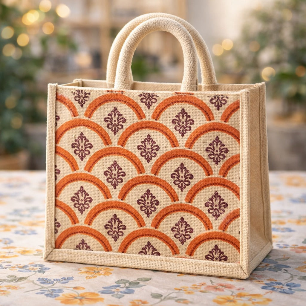 Ivory Bloom Tote Bag