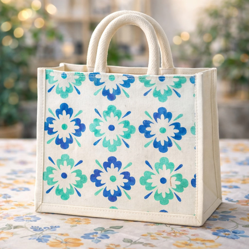 Royal Jute Tote Bag