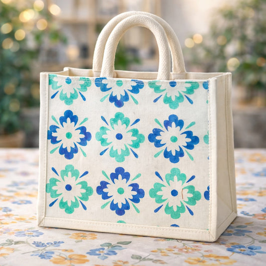 Royal Jute Tote Bag
