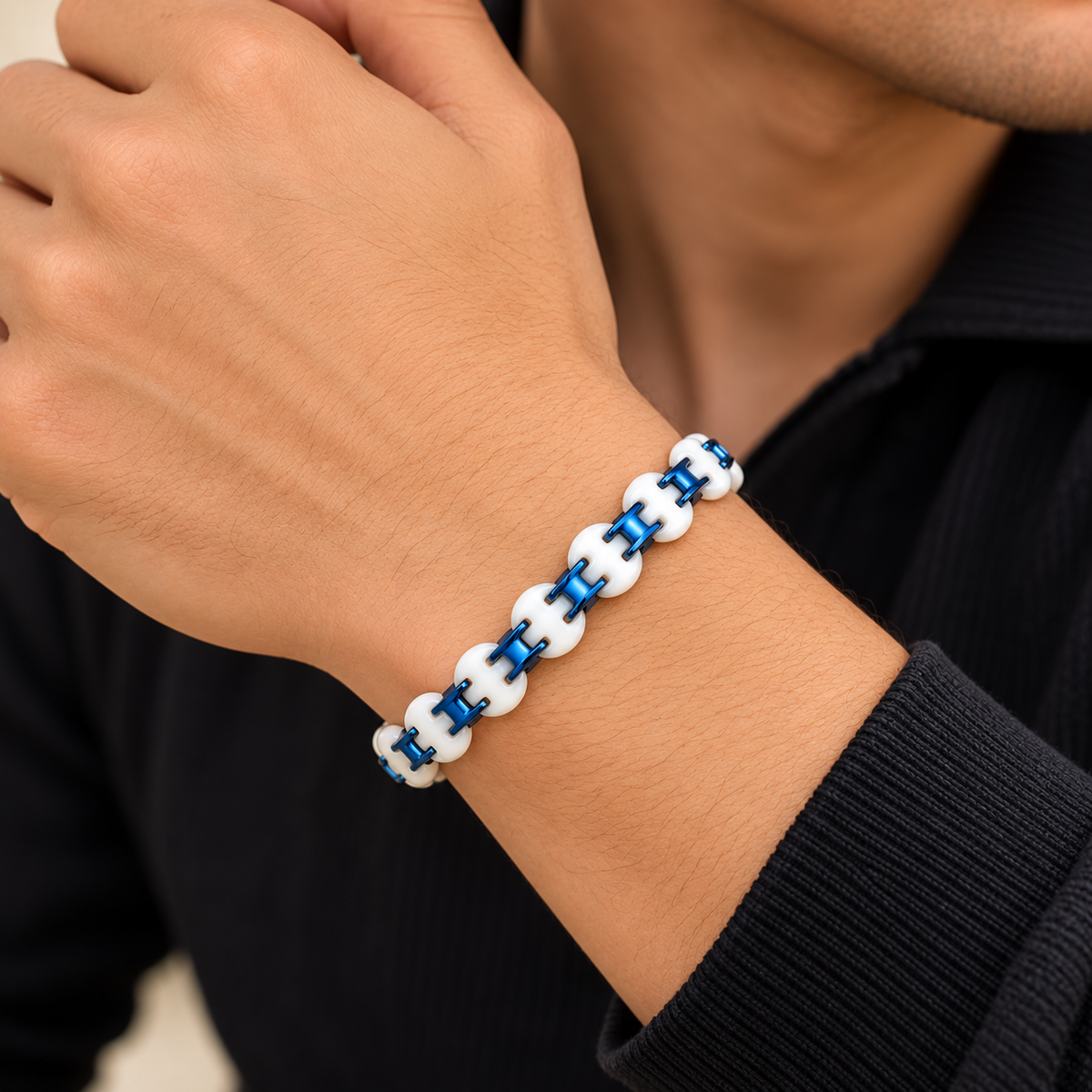 Men - Azure Link Bracelet