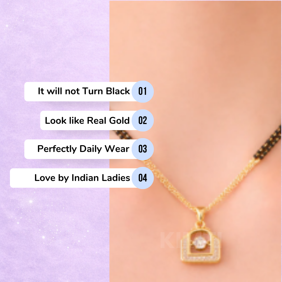 Golden Tiara  Mangalsutra