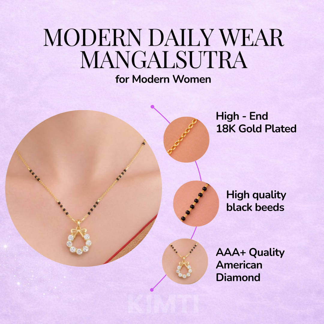Aarohi Bow Mangalsutra