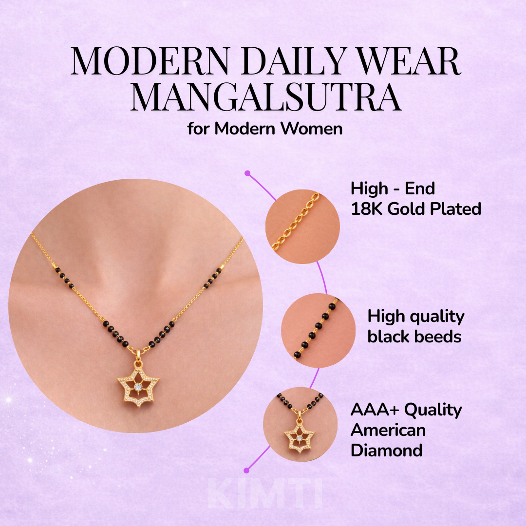 Noor Star Glow Mangalsutra