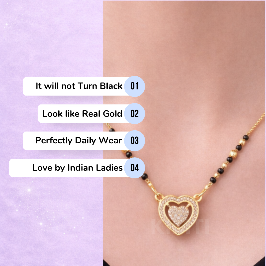 Ratna Drop Line Mangalsutra