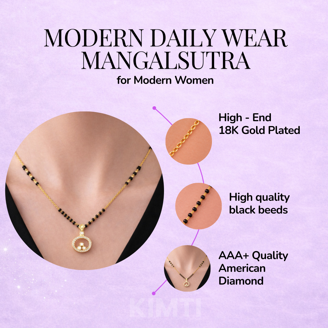 Anaya Tridev Charm Mangalsutra
