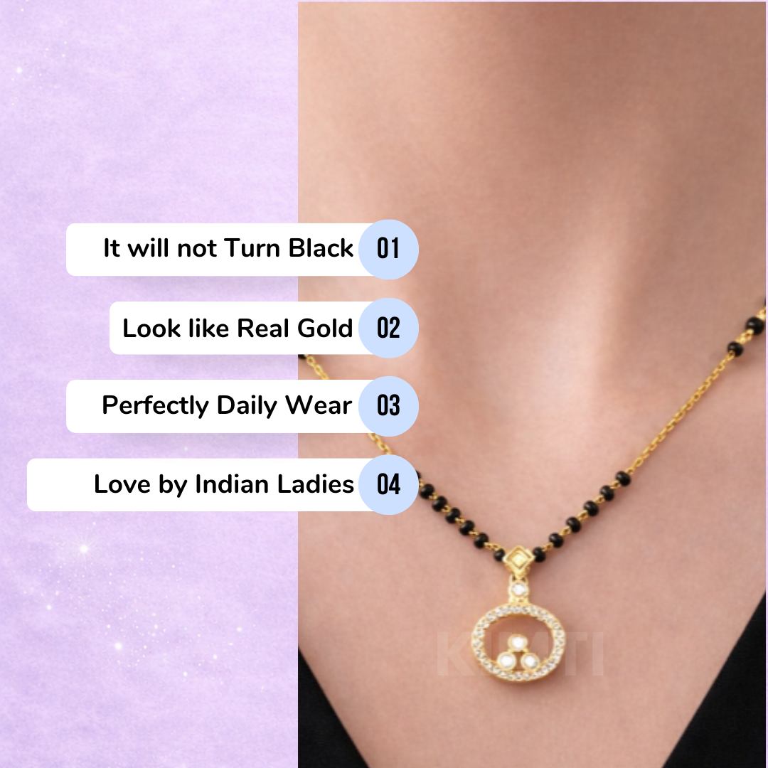 Anaya Tridev Charm Mangalsutra