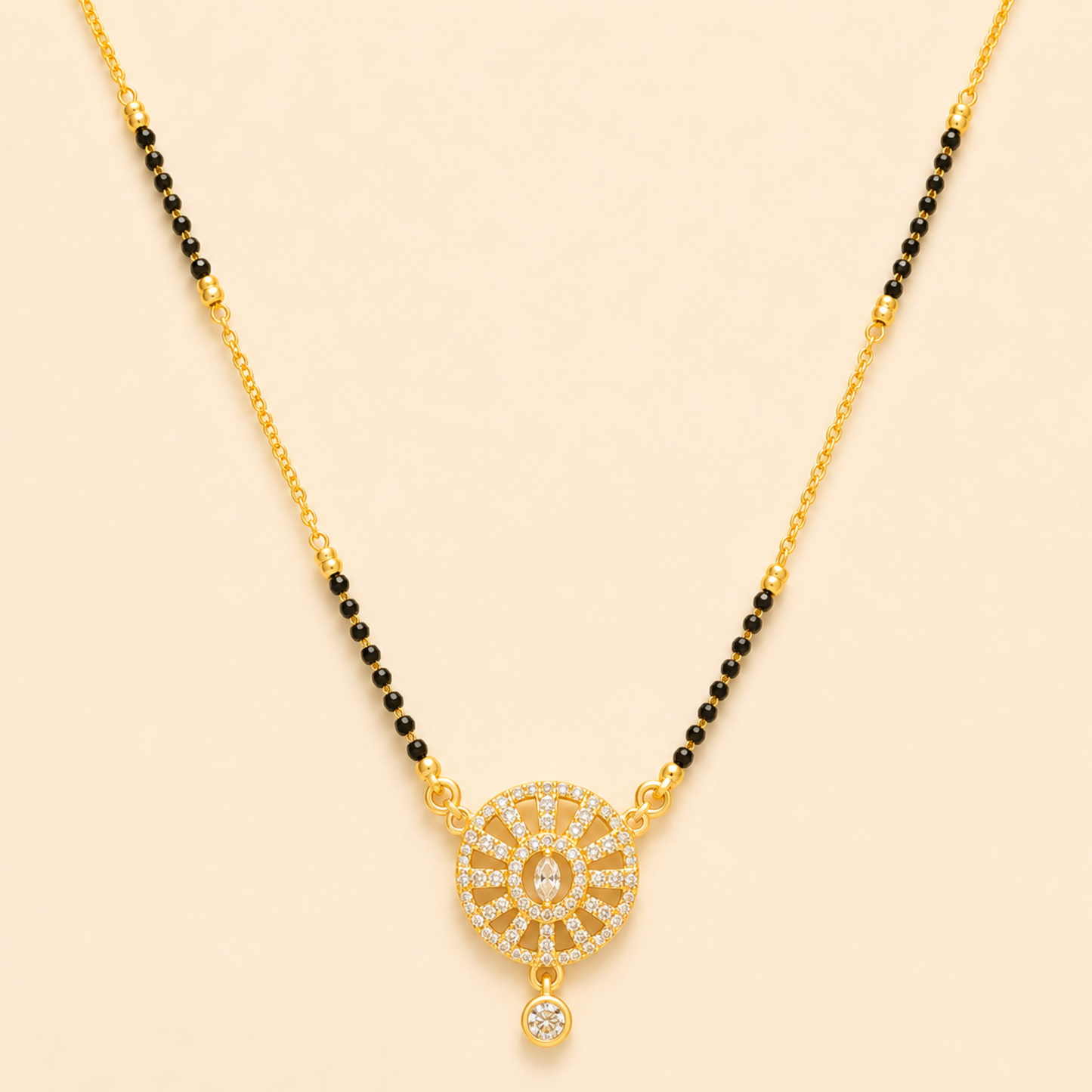 Diamond Chakra Mangalsutra