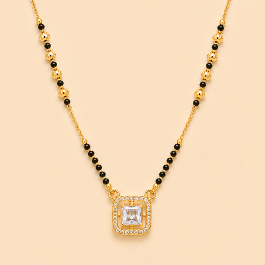 Diamond Frame Mangalsutra