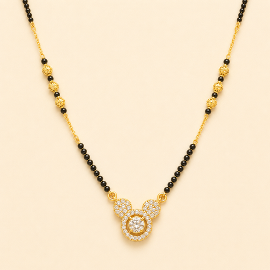 Sparkling Clover Mangalsutra