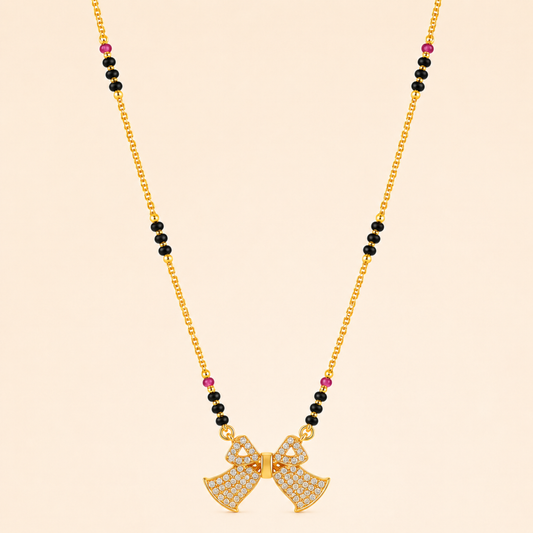 Twin Angel Mangalsutra