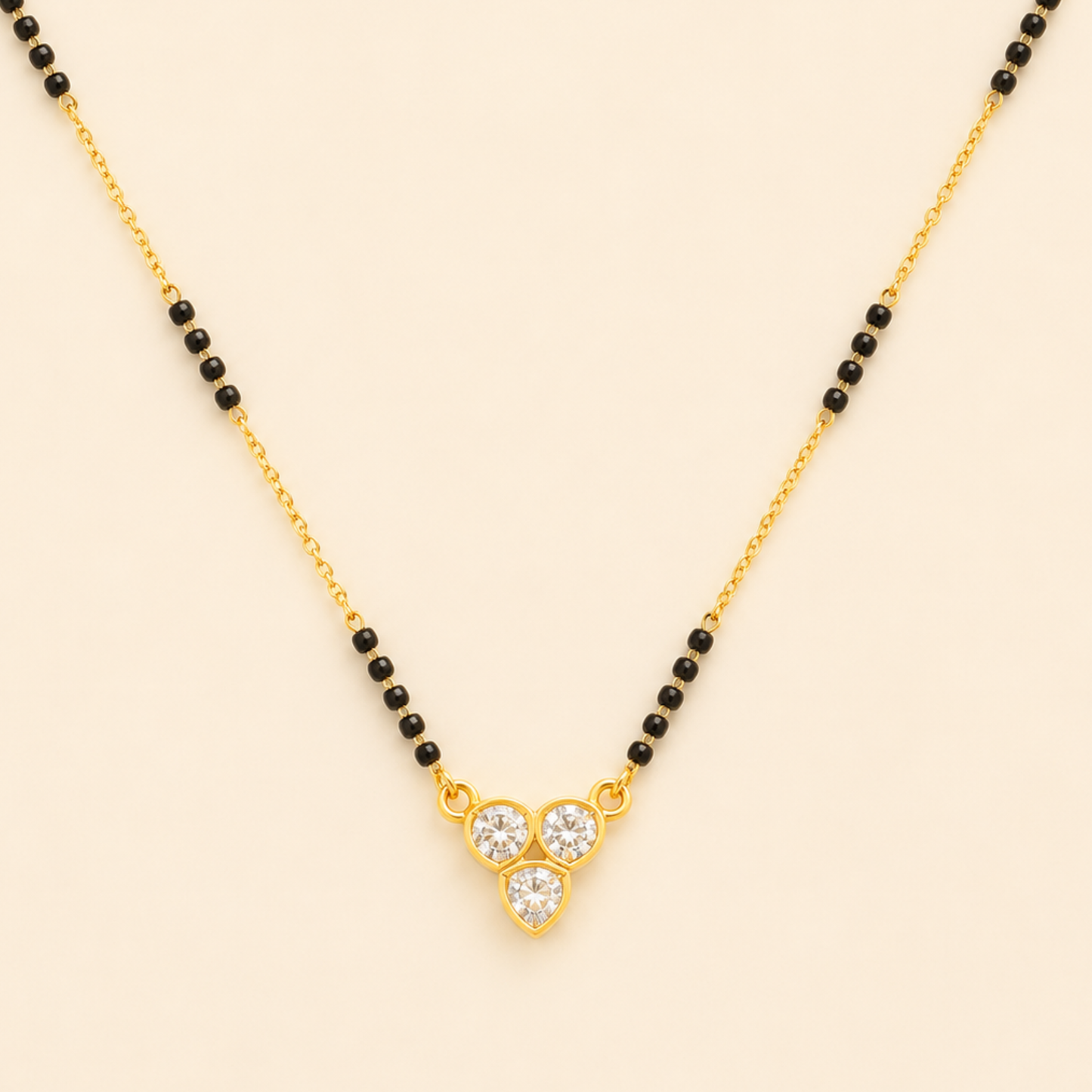 Trio Diamond Mangalsutra