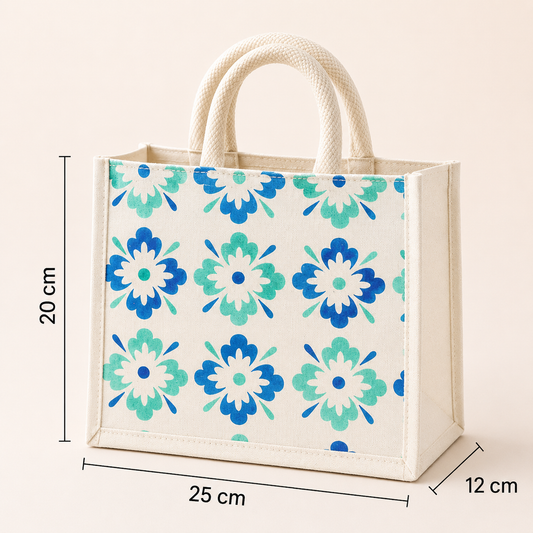 Royal Jute Tote Bag