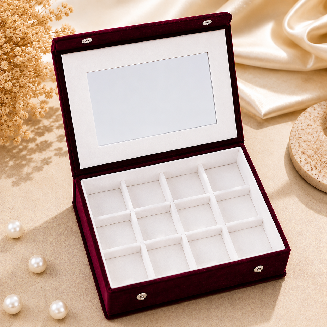 KIMTI Premium Velvet Jewelry Box