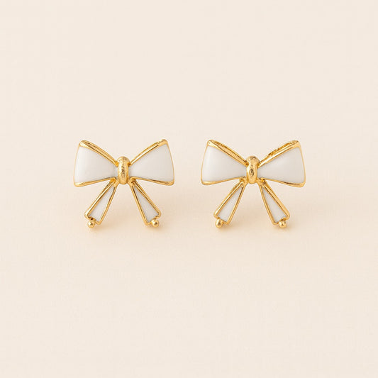 Eclat Petite Bow Earrings