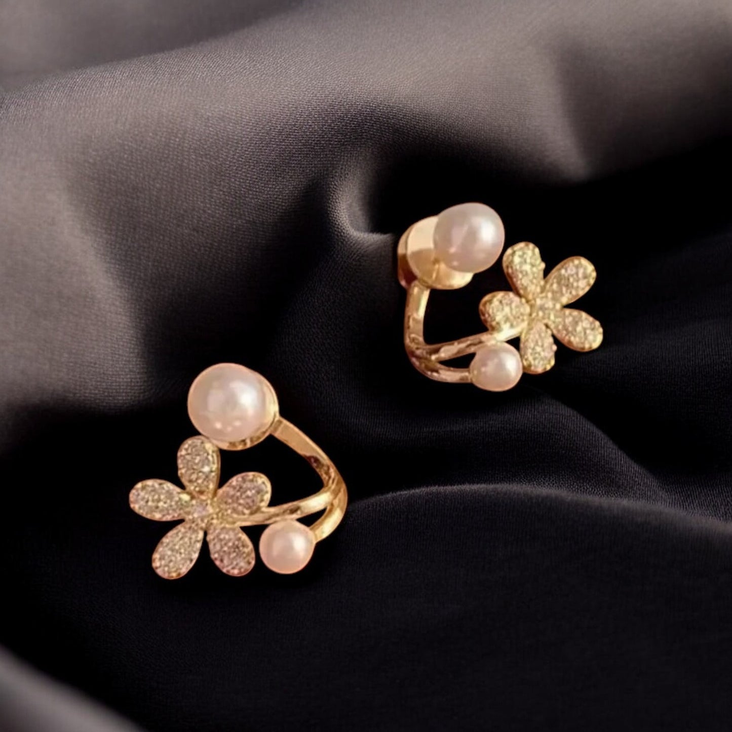 Chic Flower Studs Earring