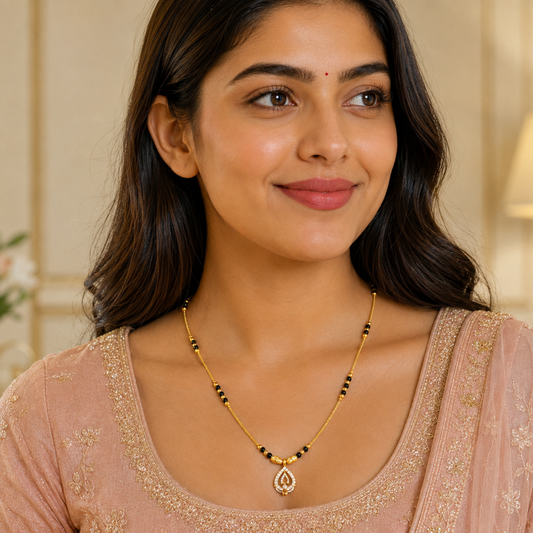 Aarini Teardrop Mangalsutra