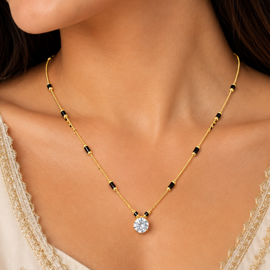 Celina Solitaire Mangalsutra