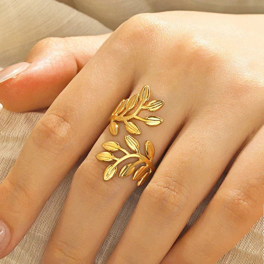 Leaf Glow Ring