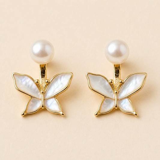 Korean Pearl Stud Earring