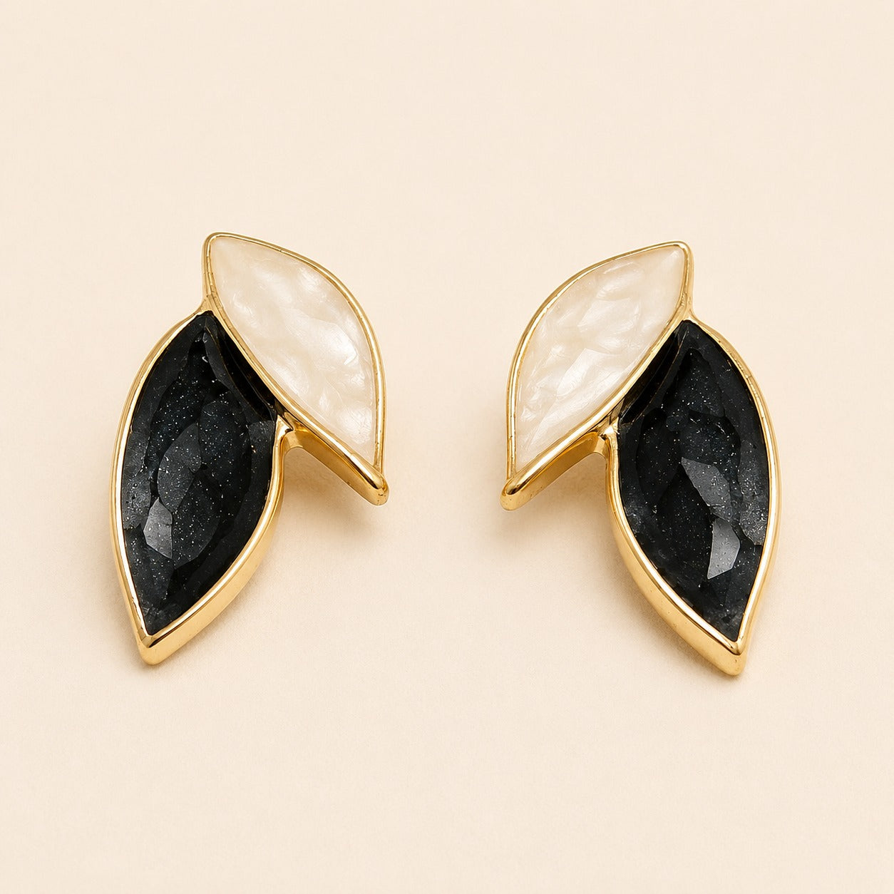 Blush Petal Duo Earrings