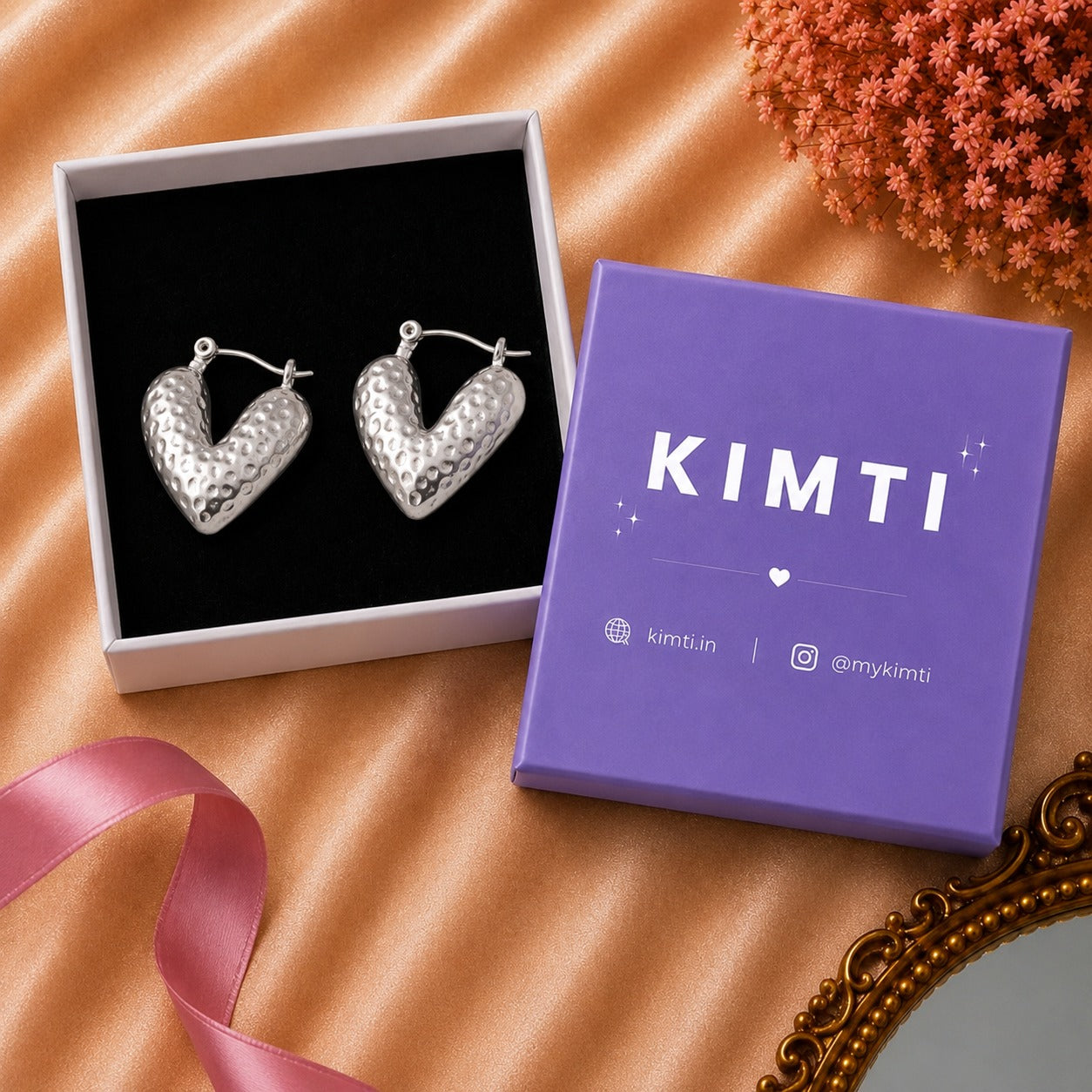 Heart Anti Tarnish Earring