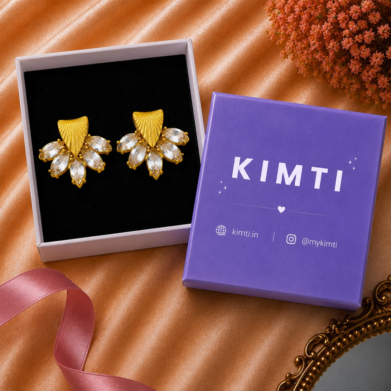 Fleur Royale Stud Earrings