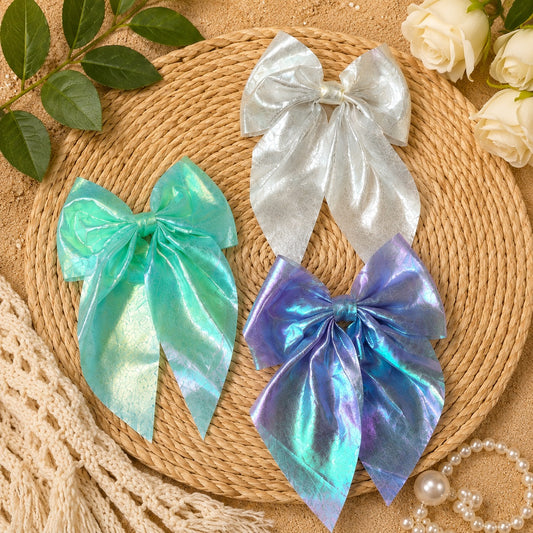 Fairy Frost Shimmer Bow