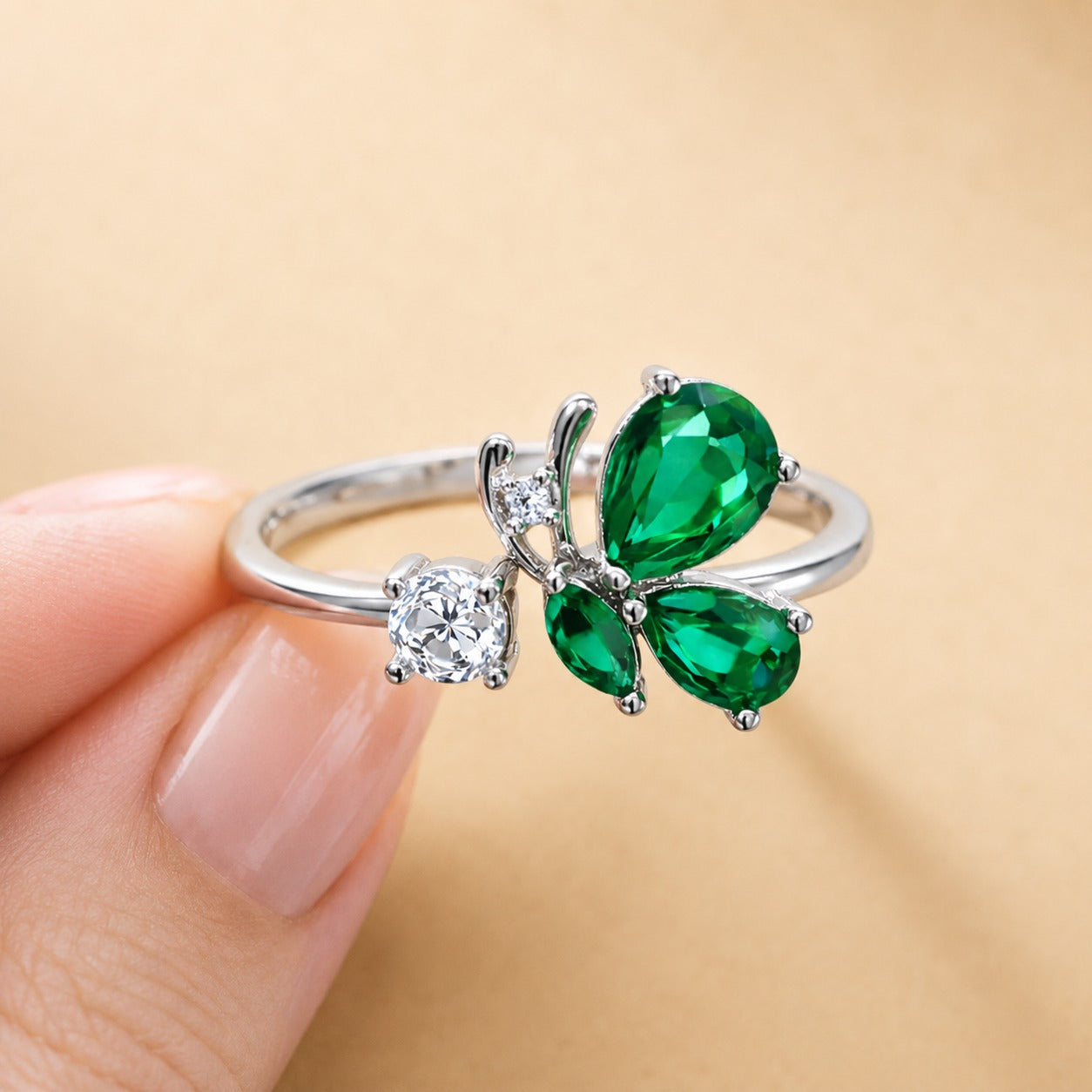 Butterfly Spark Ring