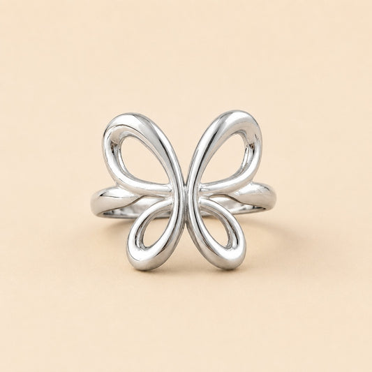 Silver Flutter Ring