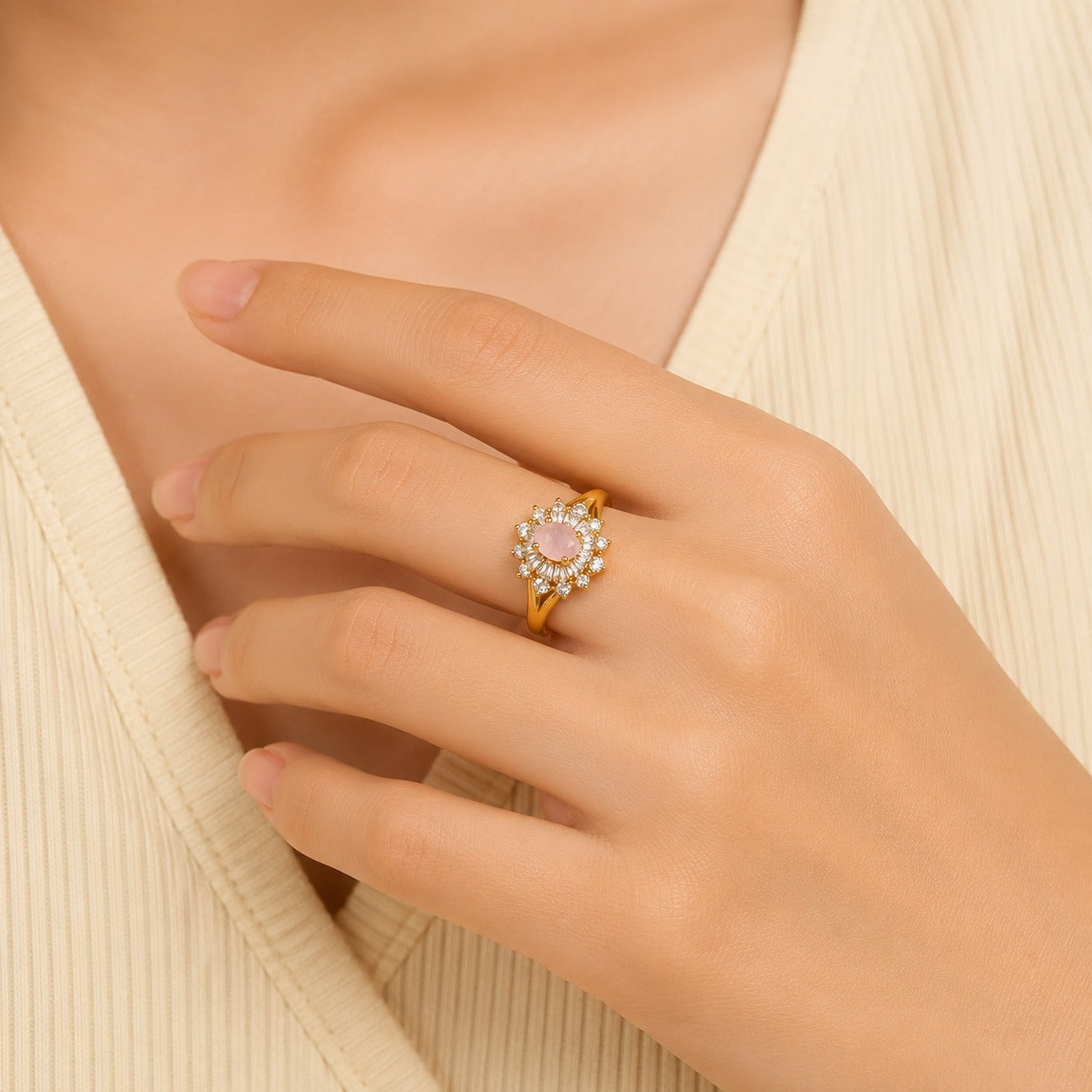Blush Bloom Ring