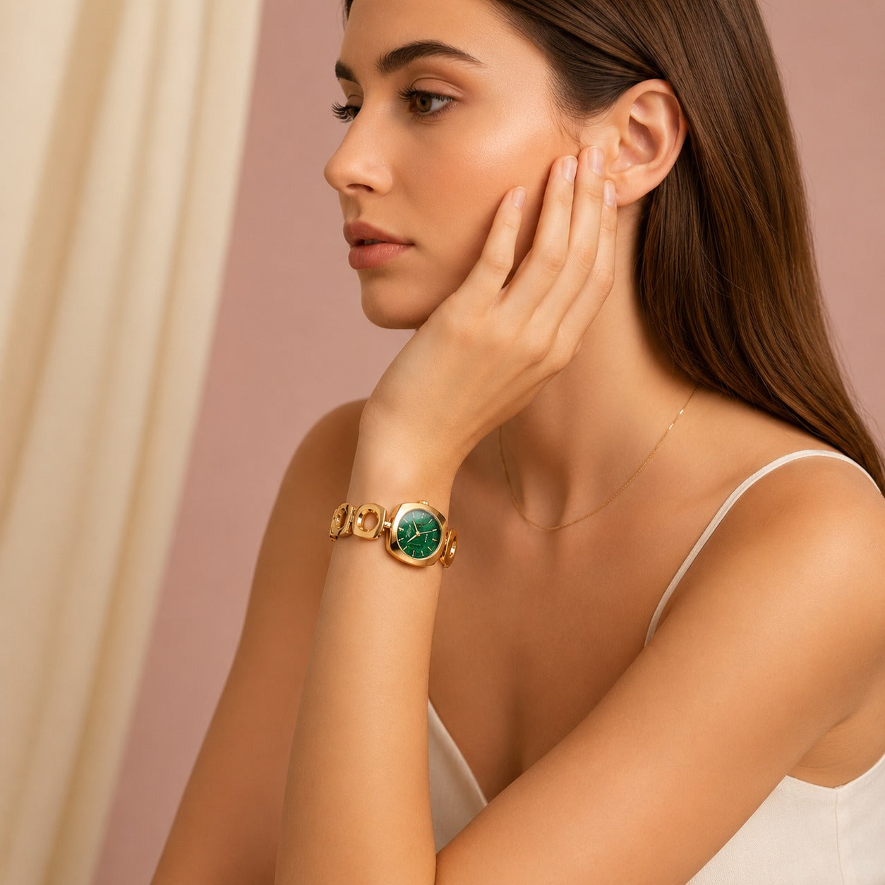 Royal Emerald Quartz Watch