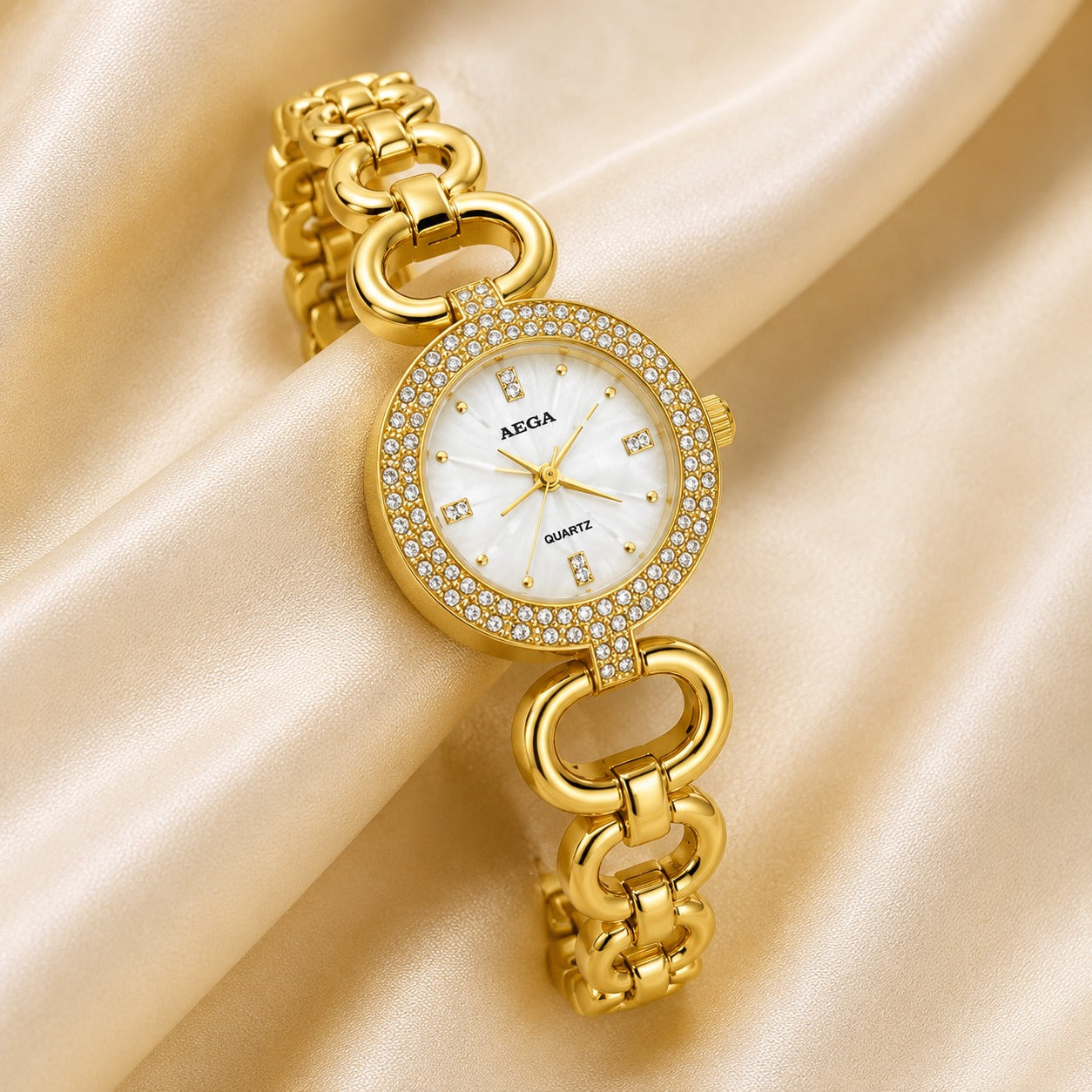 Golden Infinity Luxe Watch