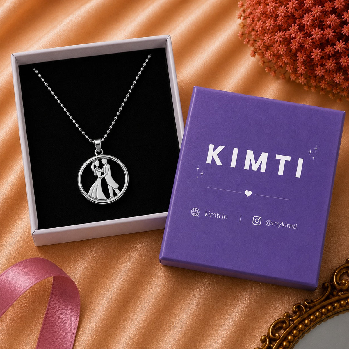Eternal Dance Couple Necklace