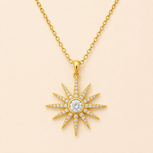 Starlight Radiance Pendant Necklace