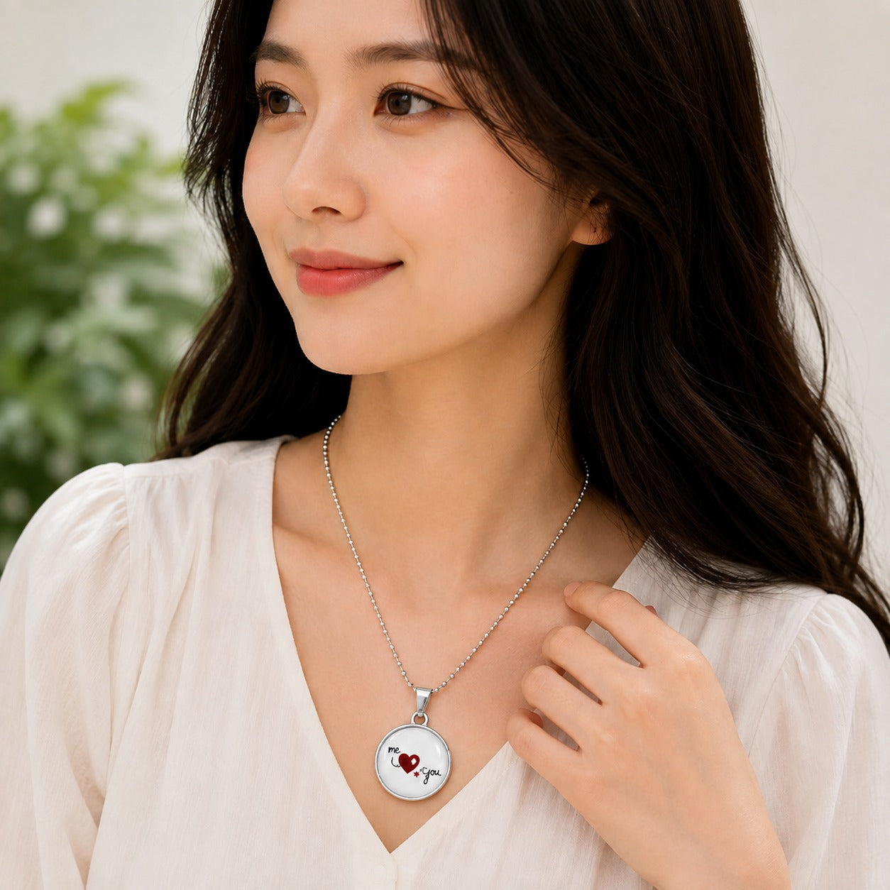 'Me You' Love Pendant Necklace for Women