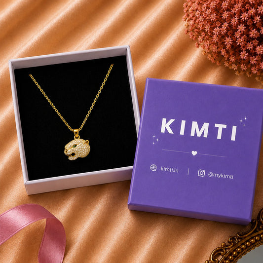 Golden Leopard Majesty Necklace