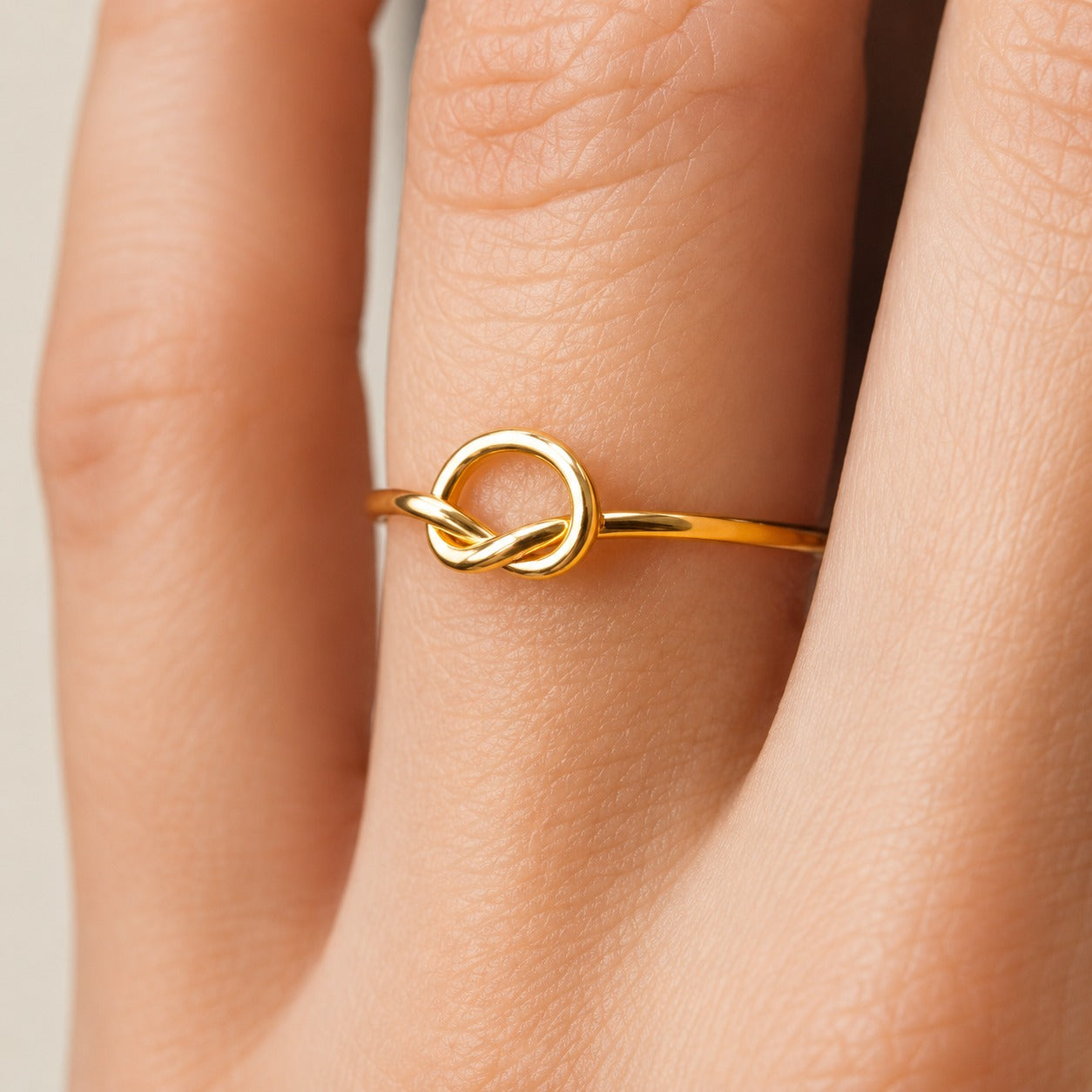 18K Gold Plated Forever Bond Ring