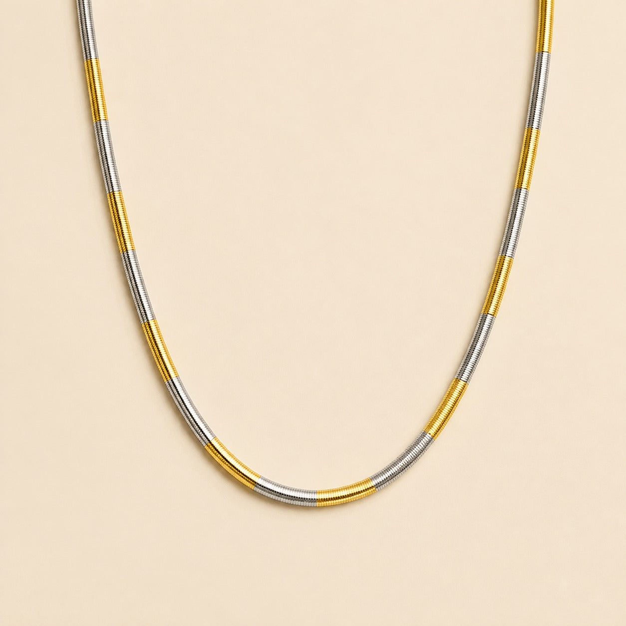 Men - Anti Tarnish Dual Toned Chain