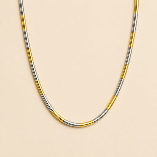 Men - Anti Tarnish Dual Toned Chain