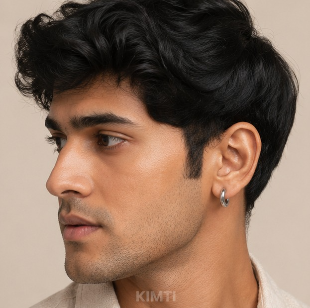 Men- Halo One Side Earring