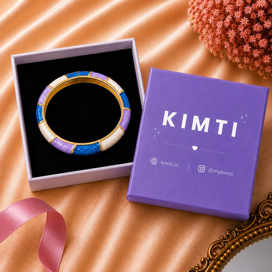 18 Gold Plated Pastel Ocean Bracelet