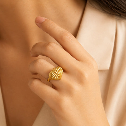 18k Gold Plated Luvia Ring