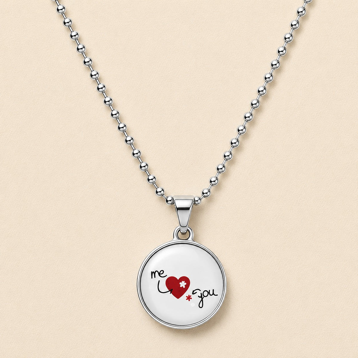 'Me You' Love Pendant Necklace for Women