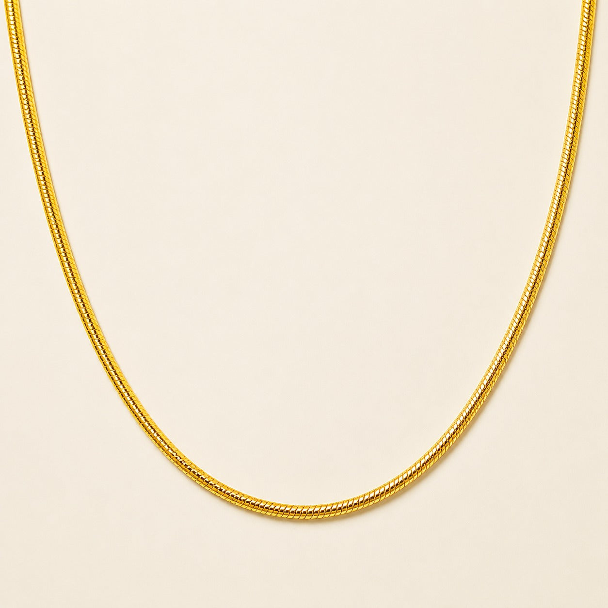 Men-18K Gold Plated Warrior Link  Chain