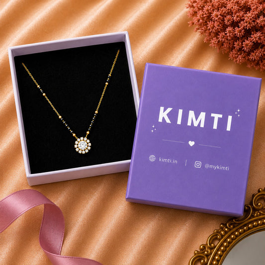 Sunflower Sparkle Mangalsutra