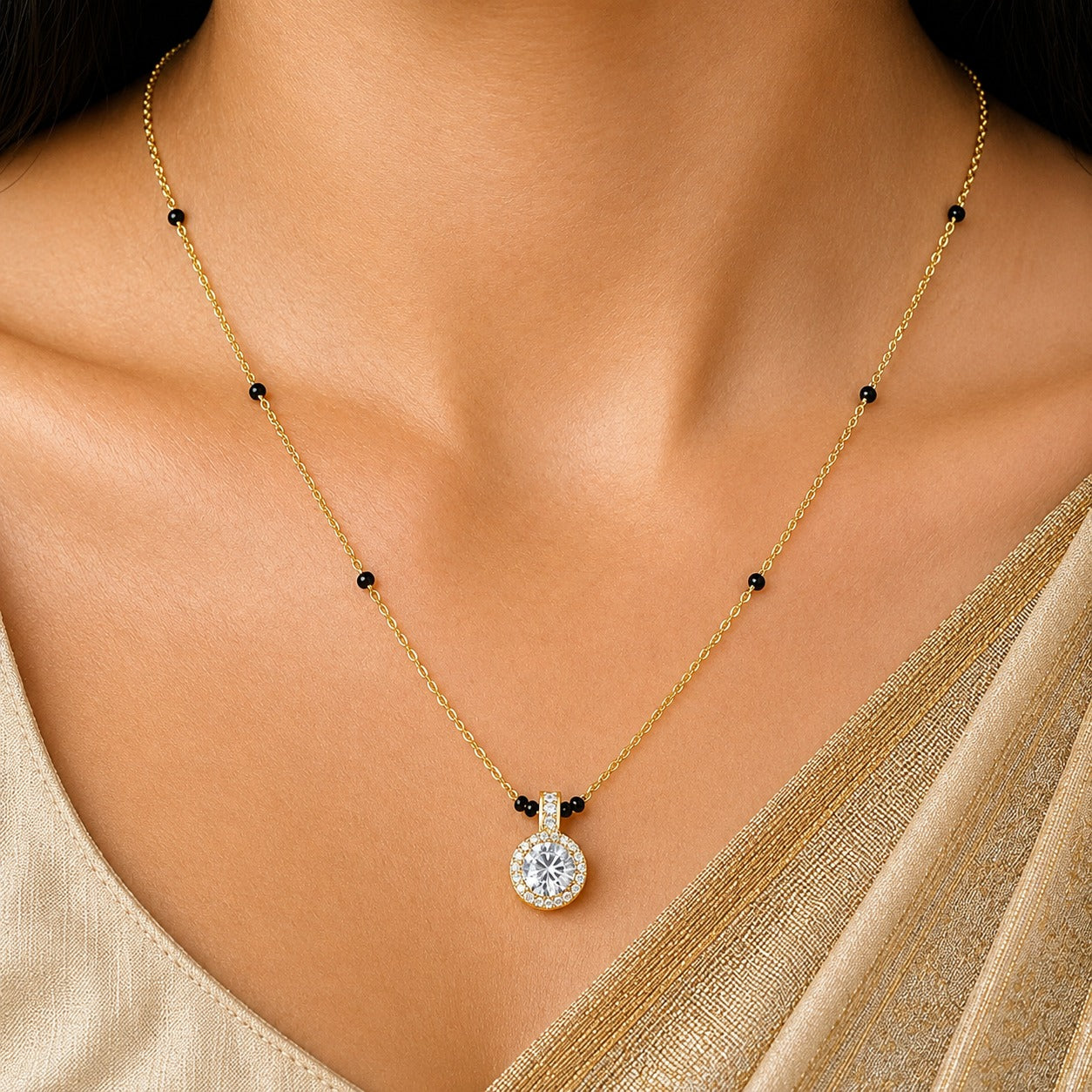Eternal Solitaire Mangalsutra