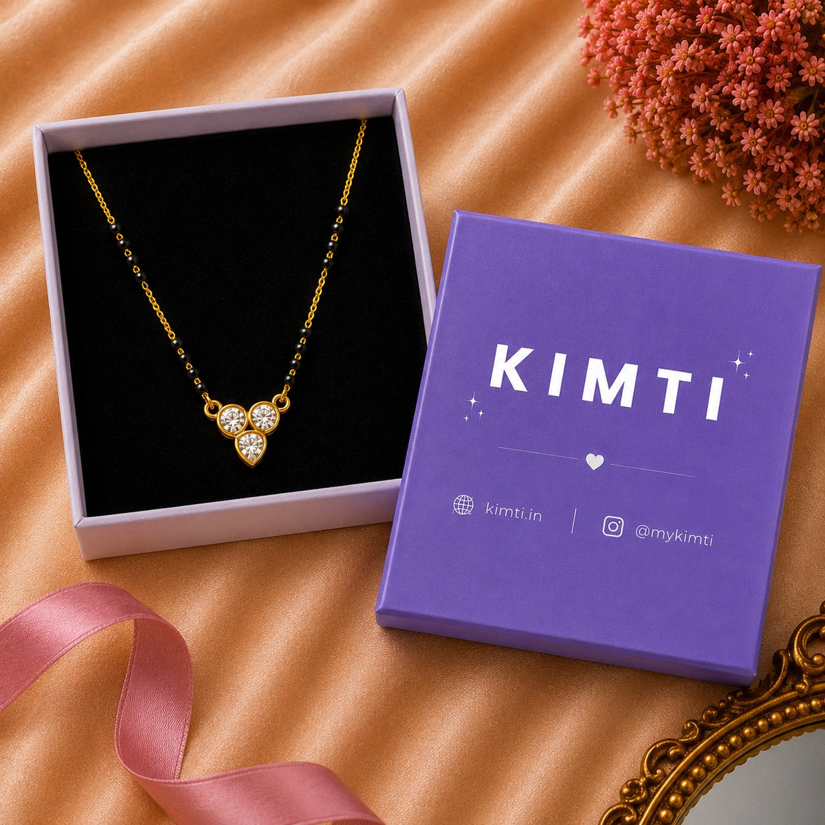 Trio Diamond Mangalsutra